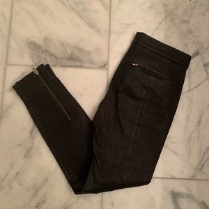 A.L.C Leather Skinny Pants Size 2